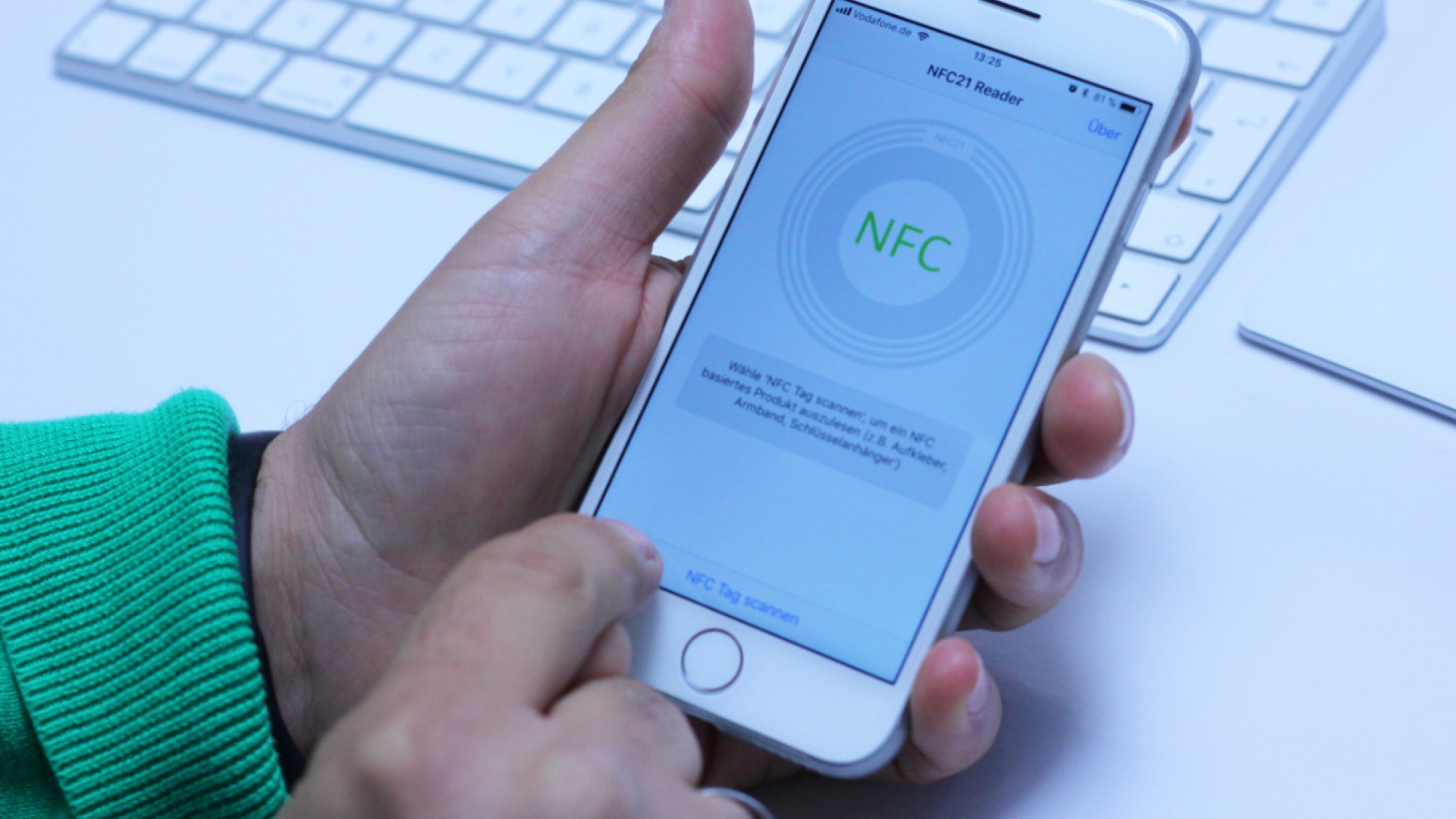 Kostenlose NFC-Reader App für iOS11 nun im App Store verfügbar!