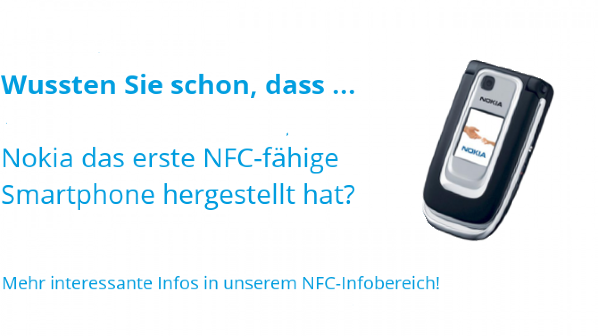 Neue Version unseres NFC-Infobereichs ist online!
