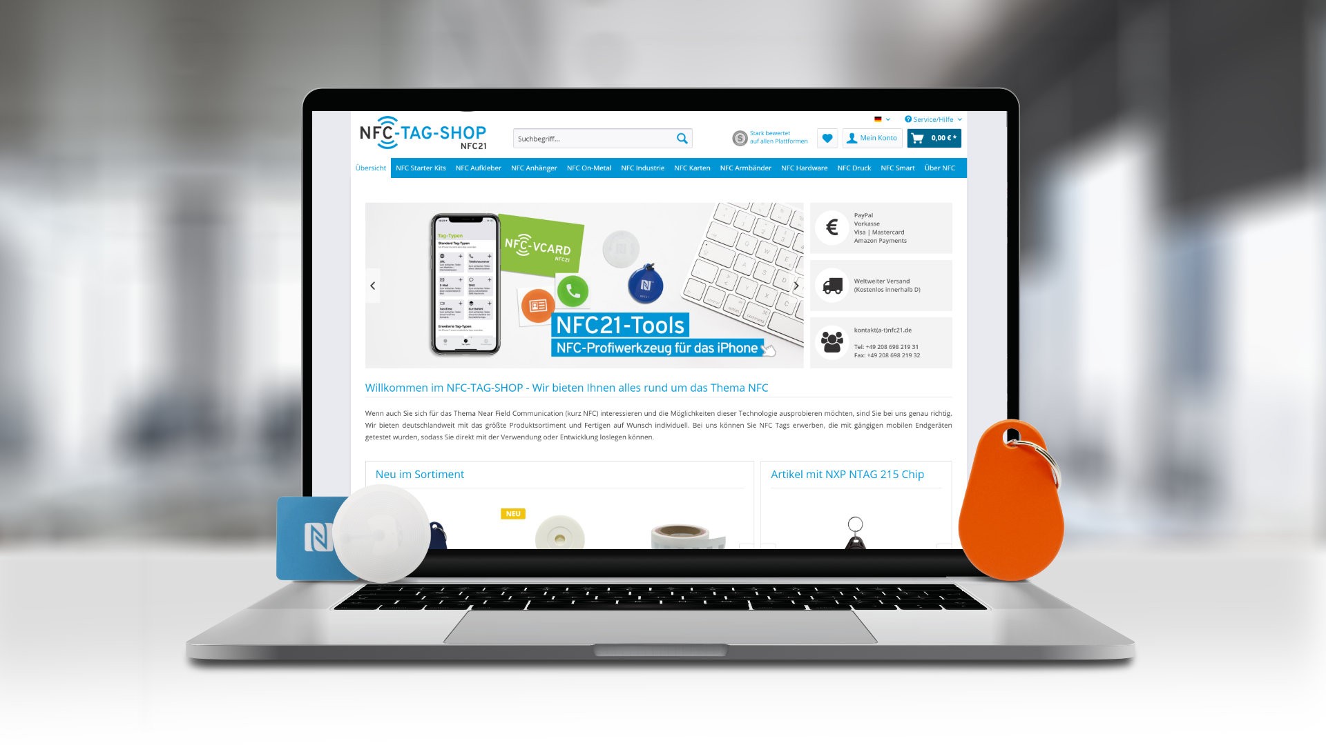 Der neue NFC-Tag-Shop ist da!